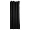 Draperie Odelie, poliester, negru, 140x260 cm, 103859J2
