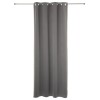 Set 2 draperii Odelie, poliester, gri, 135x240 cm, 120598B