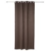 Set 2 draperii Odelie, poliester, taupe, 135x240 cm, 120598C