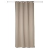 Set 2 draperii Odelie, poliester, bej, 135x240 cm, 120598D