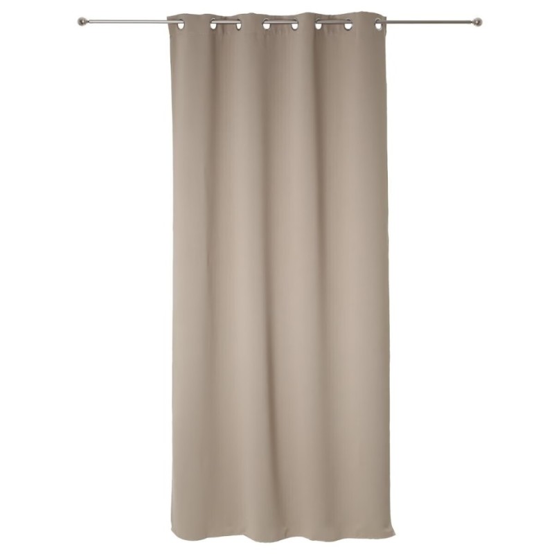 Set 2 draperii Odelie, poliester, bej, 135x240 cm, 120598D