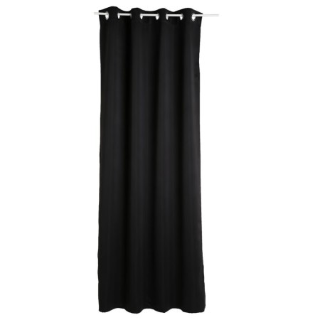 Set 2 draperii Odelie, poliester, negru, 135x240 cm, 120598J