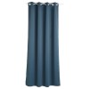 Set 2 draperii Odelie, poliester, bleu, 135x240 cm, 120598O