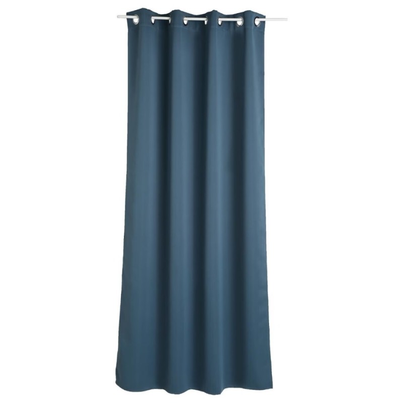 Set 2 draperii Odelie, poliester, bleu, 135x240 cm, 120598O