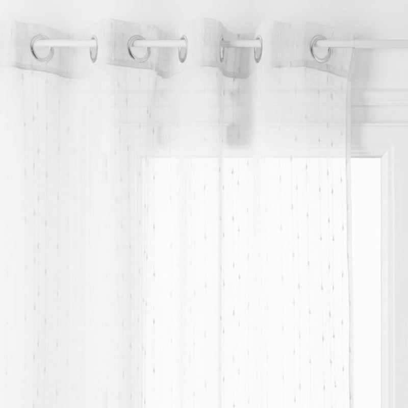 Perdea Anissa, poliester, alb, 140x240 cm, 146271Z