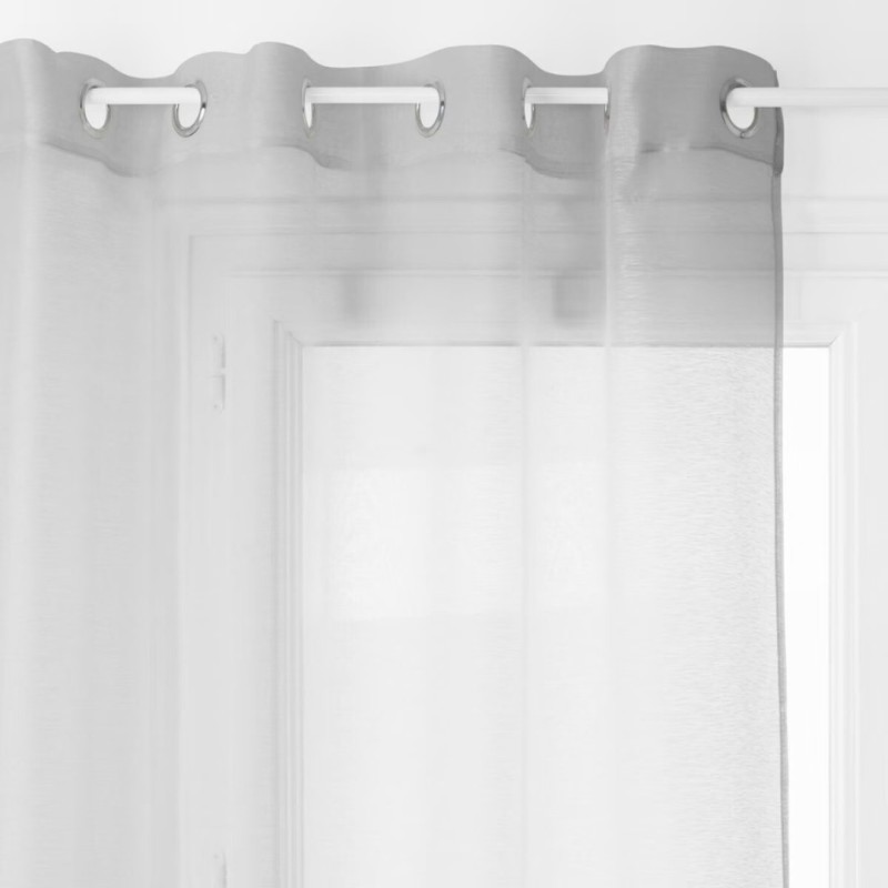 Perdea Moly, poliester, gri, 135x240 cm, 146280B