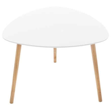 Masuta laterala Mileo, lemn, MDF, alba, H.45 cm, 157058A 