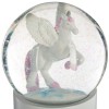 Glob de zapada Unicorn, polirasina, gri, D.10 cm, 158570