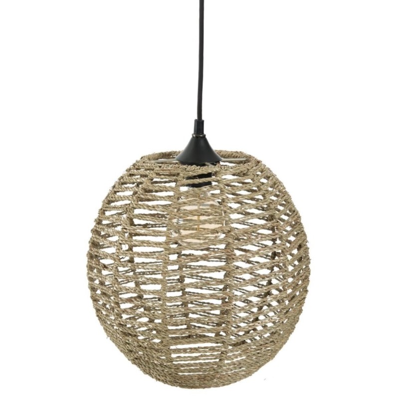Suspensie Rana, metal, papura, bej, 1XE27, D.33 cm, 161717