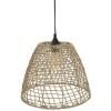 Suspensie Jada, metal, papura, bej, 1XE27, D.35 cm, 161718