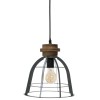 Suspensie Berry, metal, gri, 1XE27, D.25 cm, 161723