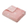 Patura pentru copii Glow, poliester, roz, 125x150 cm, 158771A