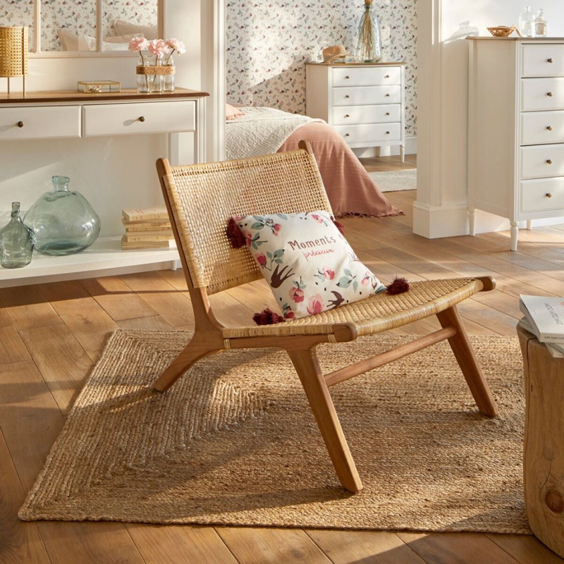 Covor iuta naturala, bej, 120x170 cm, 168857D
