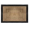 Covor iuta naturala, negru, 120x170 cm, 168857J