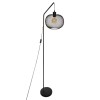 Lampadar Emie, metal, negru, 1XE27, H.154 cm, 173259
