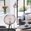 Lampadar Emie, metal, negru, 1XE27, H.154 cm, 173259