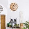 Suspensie Sand, metal, zambila de apa, bej, 1XE27, D.38 cm, 173216