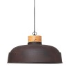 Suspensie Prao, metal, negru, 1XE27, D.57 cm, 173251