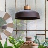 Suspensie Prao, metal, negru, 1XE27, D.57 cm, 173251