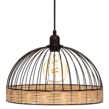 Suspensie Suwa, metal, negru, 1XE27, D.35 cm, 173266 