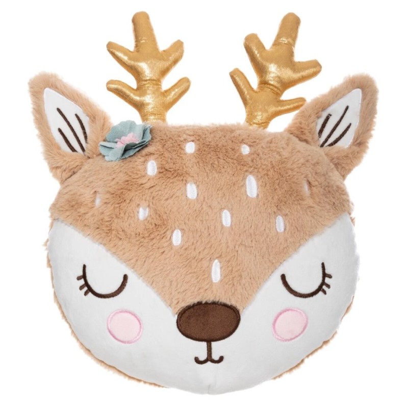 Pernuta Deer, poliester, maro, 30x30 cm, 174014