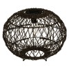 Lampa solara exterior Ball, metal, negru, D.31 cm, 178902