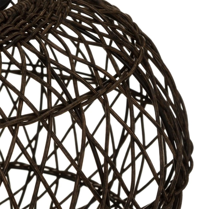 Lampa solara exterior Ball, metal, negru, D.31 cm, 178902