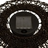 Lampa solara exterior Ball, metal, negru, D.31 cm, 178902