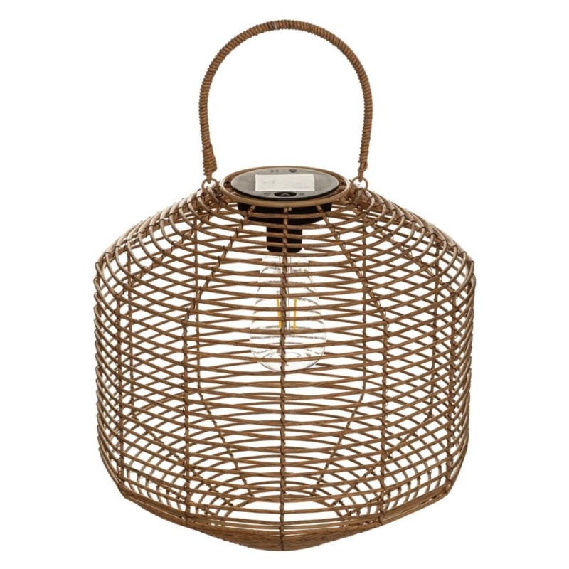 Lampa solara exterior Cuba, metal, bej, H.30 cm, 178903