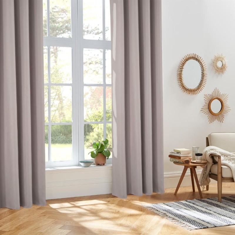 Draperie Isa, poliester, bej, 140x260 cm, 172412D