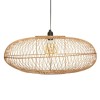 Suspensie Loren, PVC, bambus, 1XE27, D.60 cm, 181910