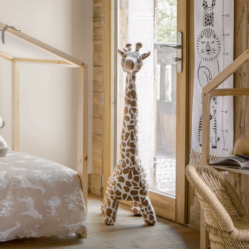 Jucarie copii Giraffe, poliester, multicolor, H.100 cm, 174193