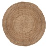 Covor Rivi, iuta naturala, bej, D.120 cm, 181000