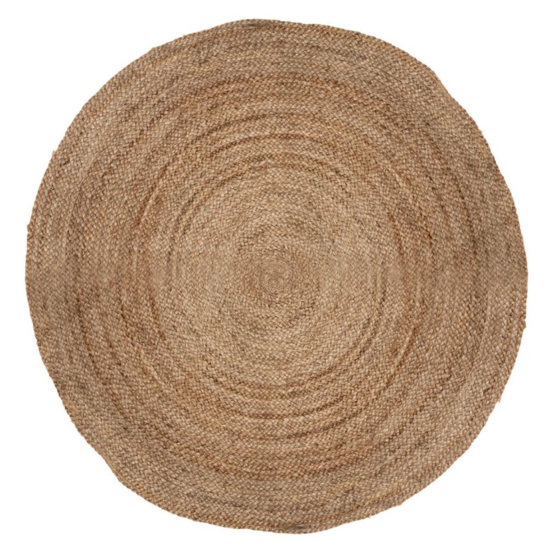 Covor Rivi, iuta naturala, bej, D.120 cm, 181000