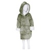 Patura Fleece pentru copii Dinosaur, poliester, verde, 174252B