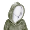 Patura Fleece pentru copii Dinosaur, poliester, verde, 174252B