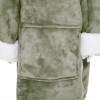 Patura Fleece pentru copii Dinosaur, poliester, verde, 174252B