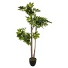 Schefflera artificial, ghiveci polietilena, H.130 cm, 179268
