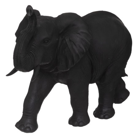 Statueta Elephant, polirasina, gri inchis, H.52 cm, 185993