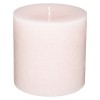 Lumanare Olia, ceara, roz, H.10 cm, 103124G