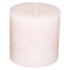 Lumanare Olia, ceara, roz, D.7 cm, 123064G
