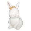 Pusculita Rabbit, ceramica, alb, H.22 cm, 174168
