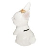 Pusculita Rabbit, ceramica, alb, H.22 cm, 174168