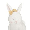 Pusculita Rabbit, ceramica, alb, H.22 cm, 174168
