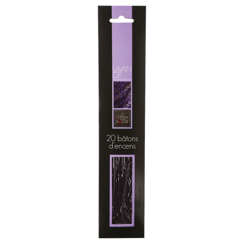 Set 20 betisoare parfumate Kili, lavanda, H.25 cm, 123092N