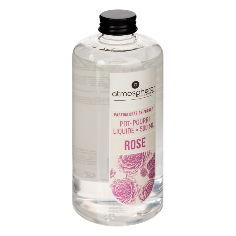Potpourri lichid cu aromă de trandafiri, 500 ml, 123099C