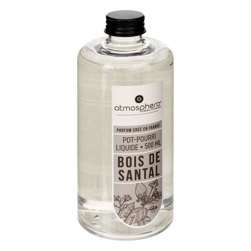 Potpourri lichid cu aromă de santal, 500 ml, 123099I