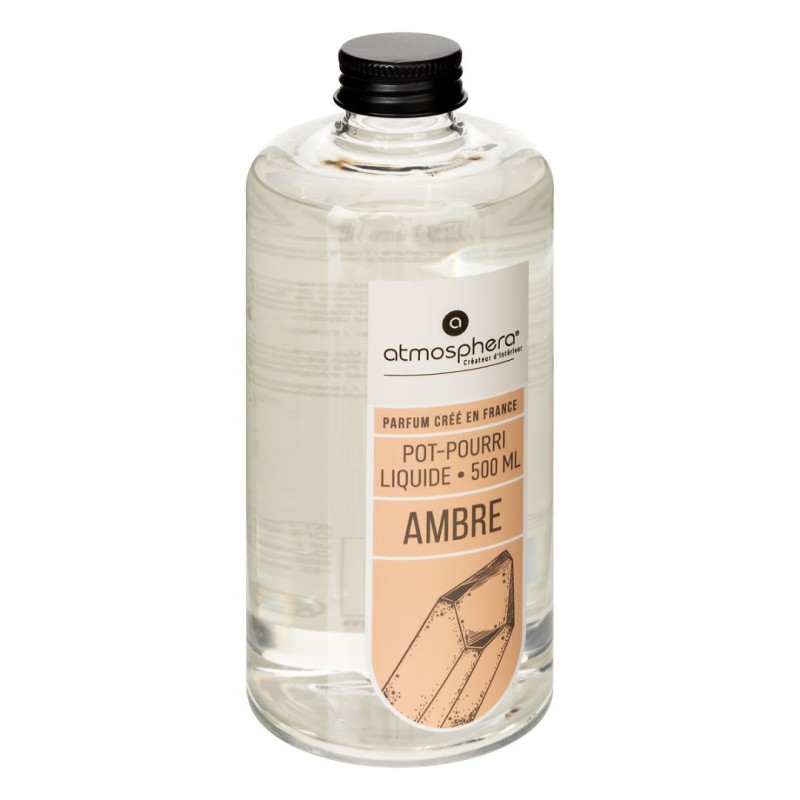 Potpourri lichid cu aromă de ambra, 500 ml, 123099L