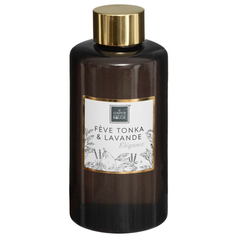 Rezerva parfum de camera Mael, sticla, boabe de tonka/lavanda, 200 ml, 172762E