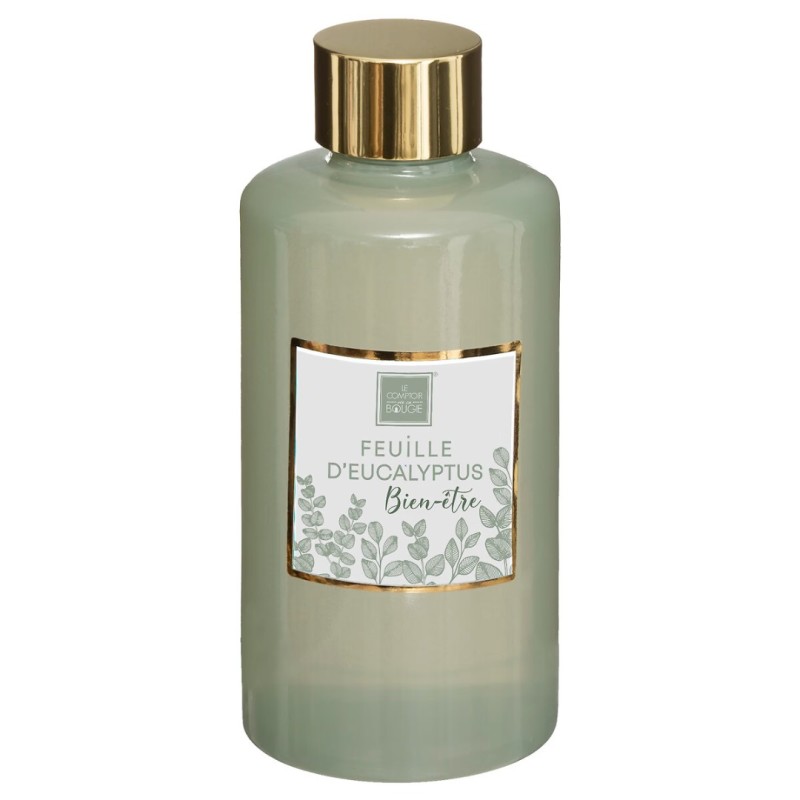 Rezerva parfum de camera Mael, sticla, frunza de eucalipt, 200 ml, 172762H